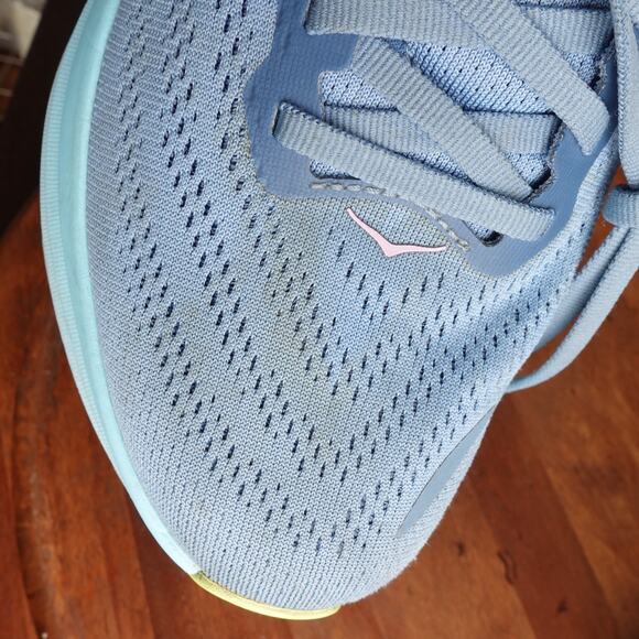 Hoka One One Sneakers Womens SZ 8.5B Blue Bondi 8 Athletic Running Comfort Shoes - Picture 14 of 16